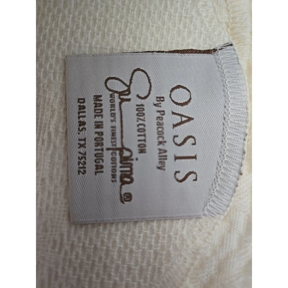 Peacock Alley Oasis Matelassé Coverlet Set 100%‎ Cotton Luxury Bedding + 2 Shams